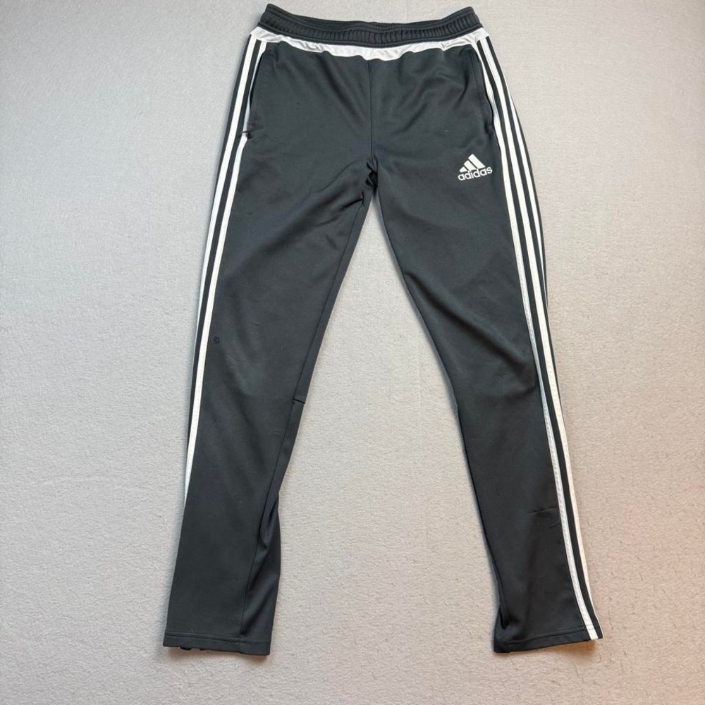 Adidas Climacool 3 Stripe Track Pants XL Black White